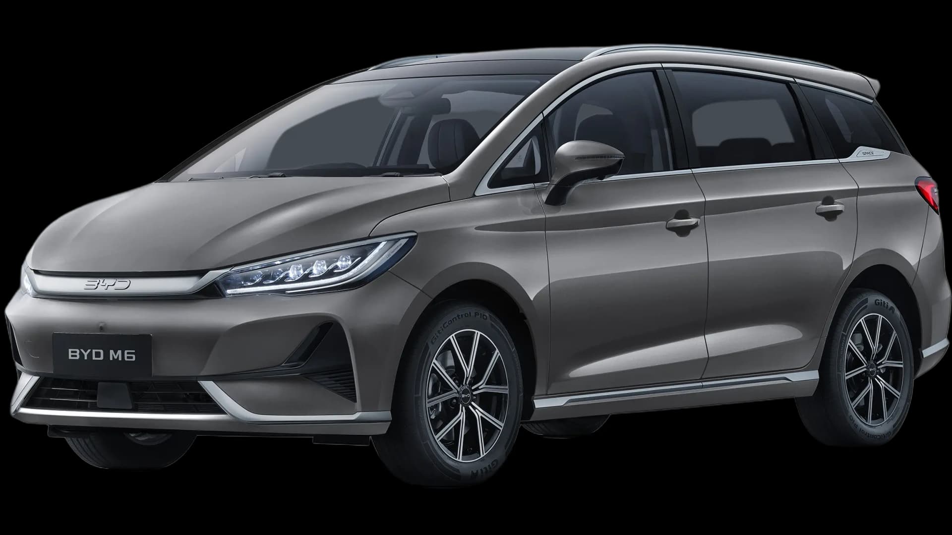 BYD M6 in Harbour Grey